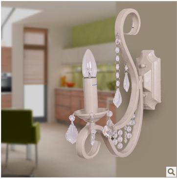 壁灯欧式壁灯 简约 床头 水晶 灯具灯饰