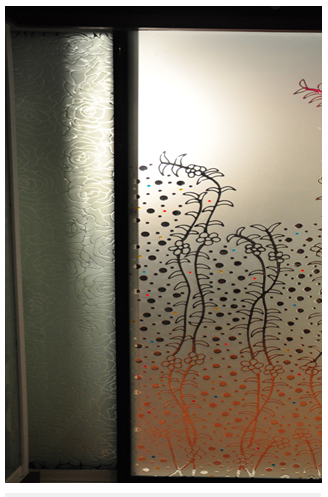 玻璃:磨砂工艺玻璃