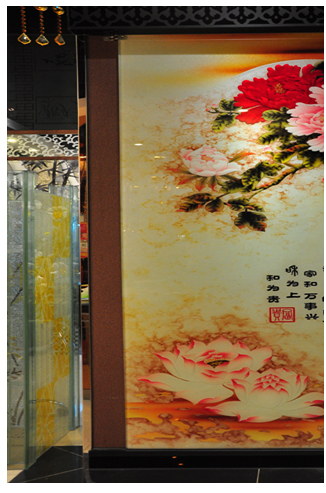 玻璃:磨砂工艺玻璃