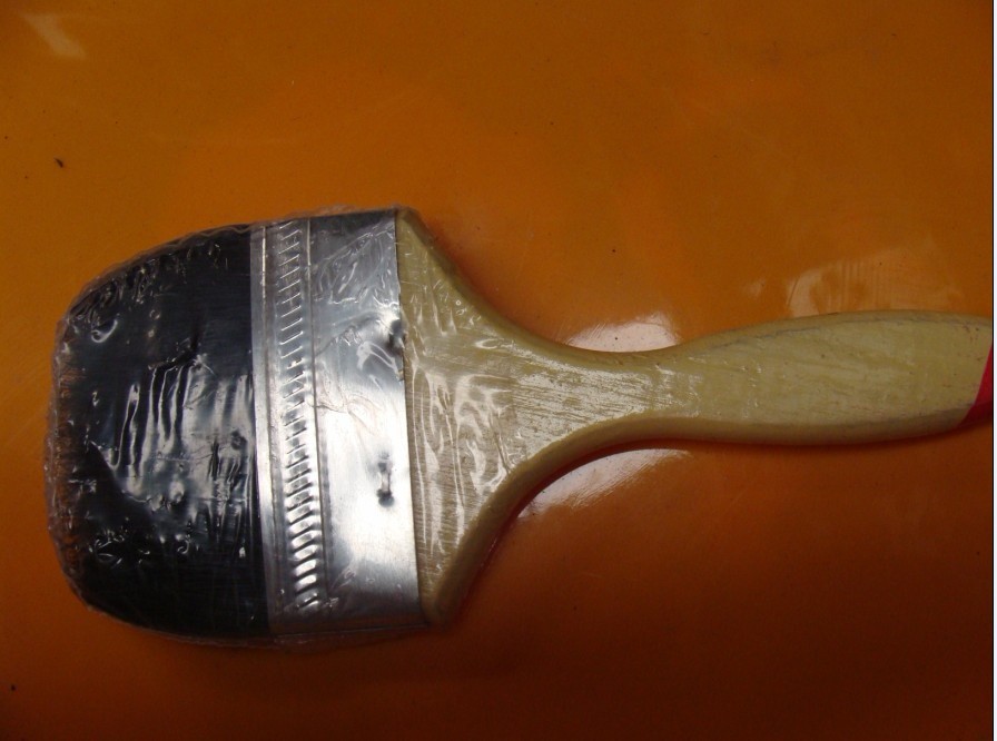 乳胶漆、涂料:猪毛扫