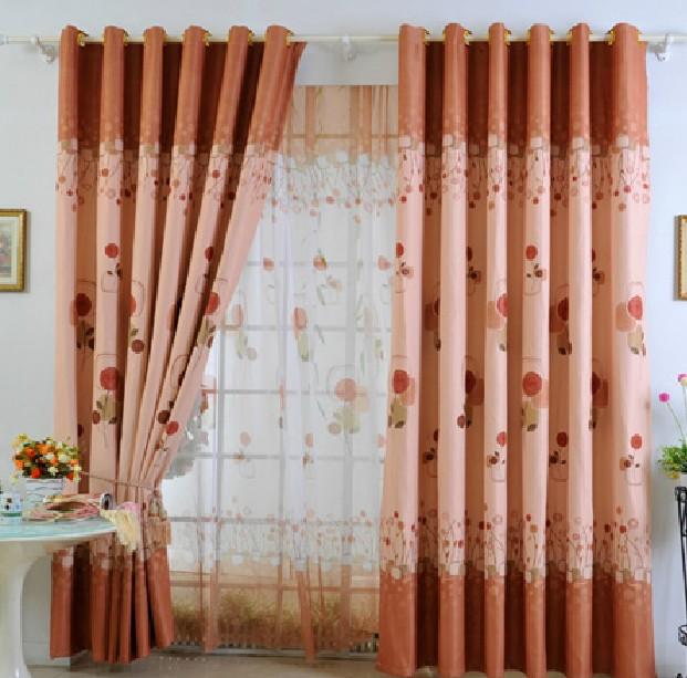 快乐生活厚环保遮光布窗帘遮阳布料卧室/客厅/书房