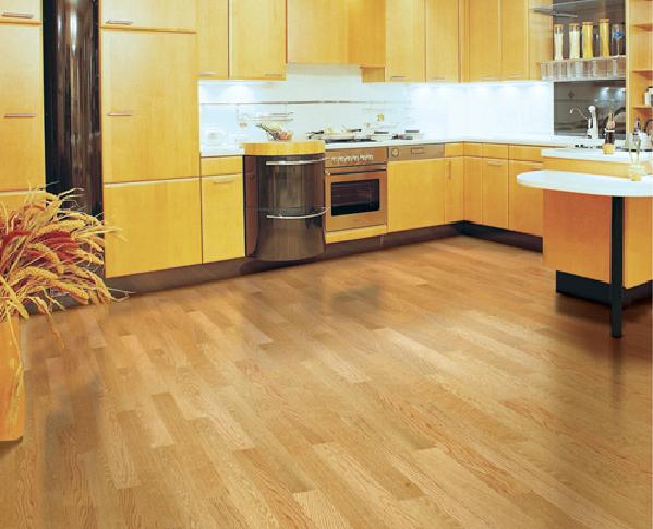 安信地板 橡木（栎木）多层实木复合本色 