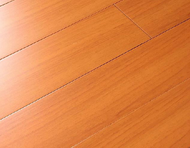 安信地板 柚木 多层实木复合 暖黄色 地暖适用