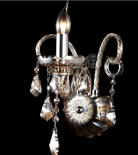 奢华进口水晶灯水晶壁灯客厅灯饰过道灯床头壁灯具04