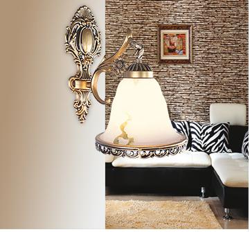 君御灯饰现代简约欧式壁灯9055/1W过道灯床头壁