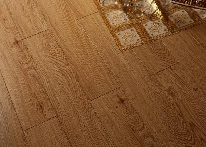 强化复合地板 12.2mm微润白橡 超耐磨