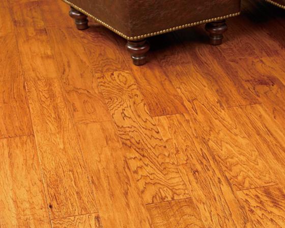 山核桃多层实木复合仿古地板 15mm 2J651