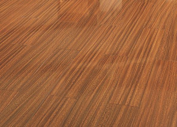 12mm 圆盘豆色 生态地板 纹理自然 低碳环保