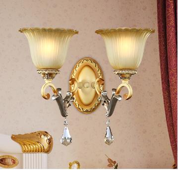 欧式壁灯 卧室床头灯/客厅墙壁灯 现代简约灯饰