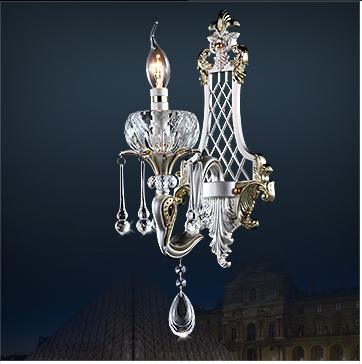 欧式水晶壁灯 奢华电视机墙灯具 床头过道必备灯饰