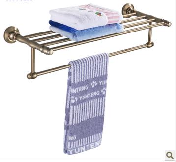 毛巾架 太空铝 欧式奢华系列 浴巾架 毛巾杆 卫浴