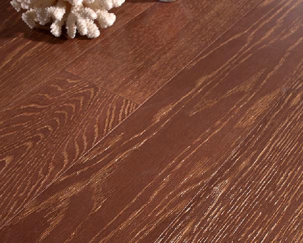 三层结构复合木地板 NK0018德尔塔橡木 地热地