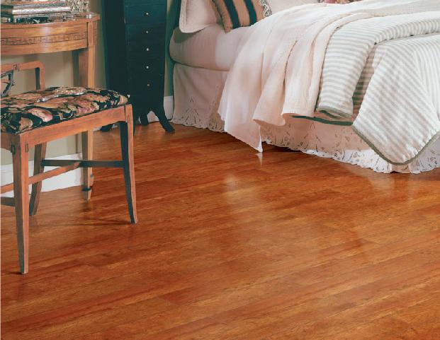 强化复合地板 N6281海洋樱桃 亮面 静音地板 