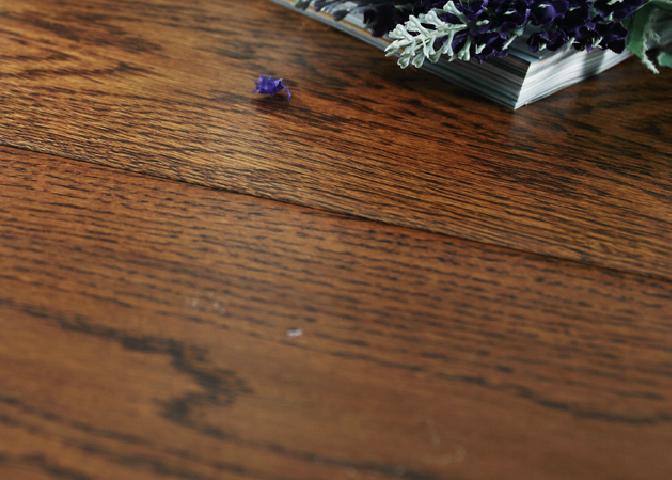 多层实木复合地板 哥德堡 北欧仿古拉丝 橡木 