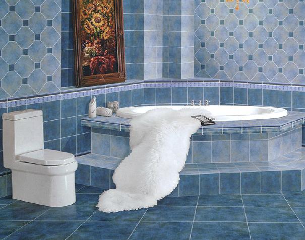 五彩精灵瓷砖 美式乡村风格仿古砖