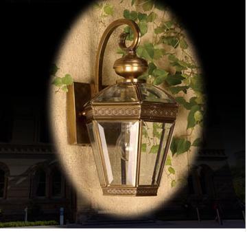 美式灯 铜灯 全铜灯 户外灯 室外灯 阳台灯壁灯
