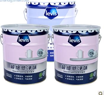 来威漆超细感净味内墙乳胶漆1底2面套装 大桶油漆涂