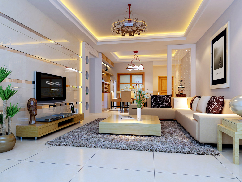 公寓式客厅效果