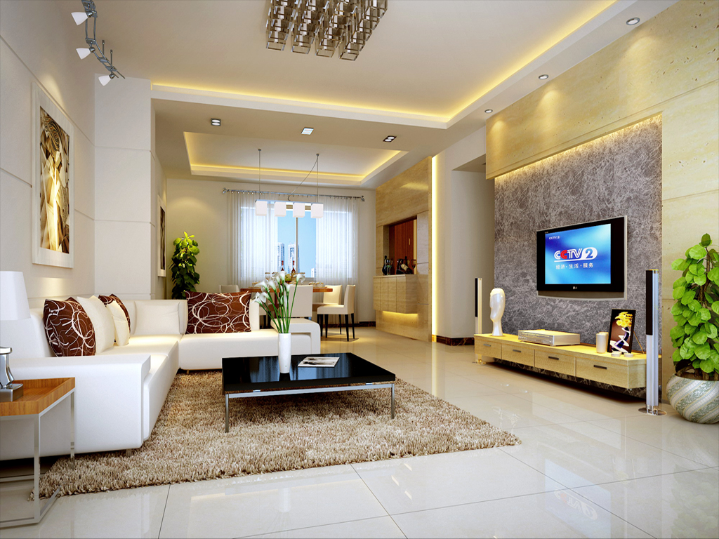 公寓式客厅效果