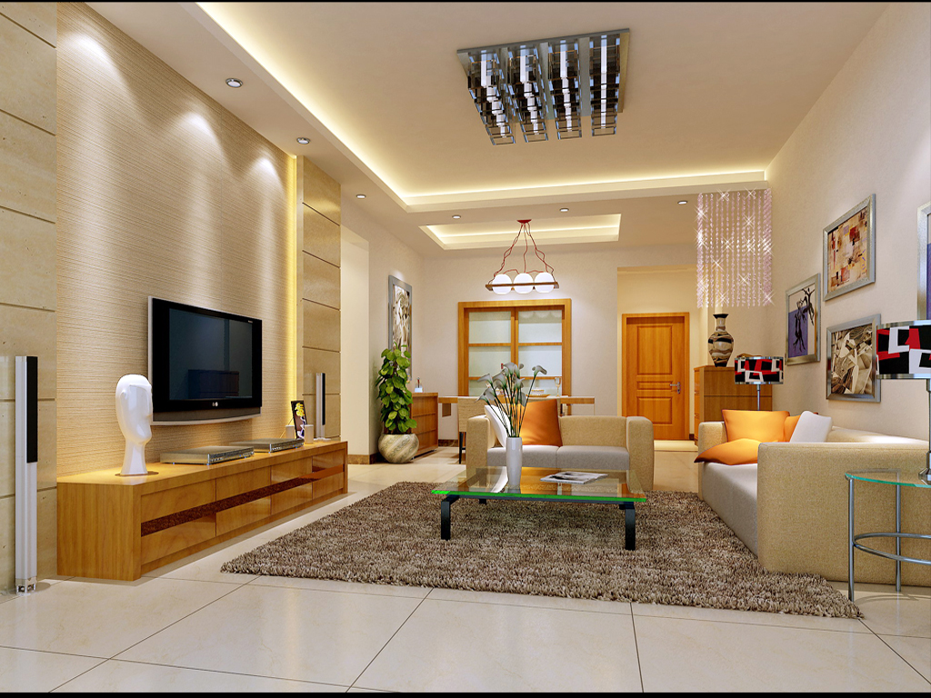 公寓式客厅效果