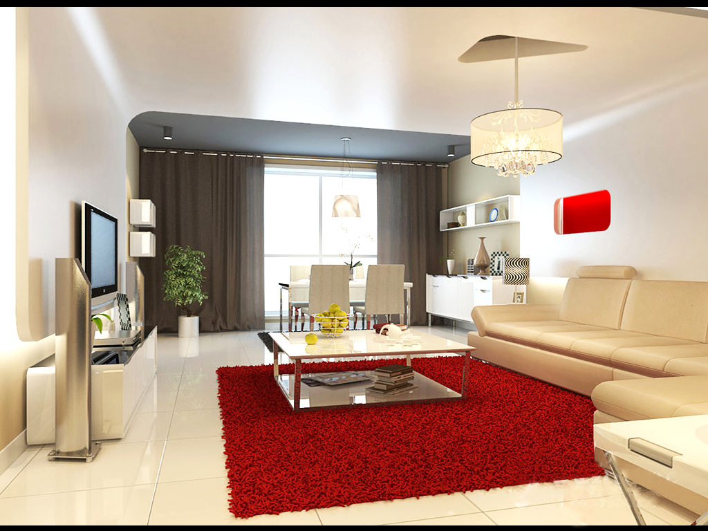 公寓式客厅效果