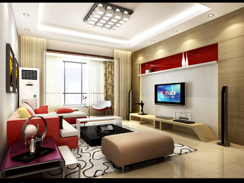 公寓式客厅效果