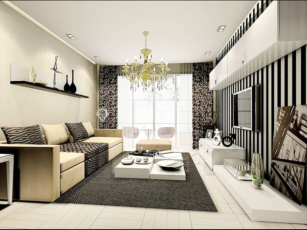 公寓式客厅效果