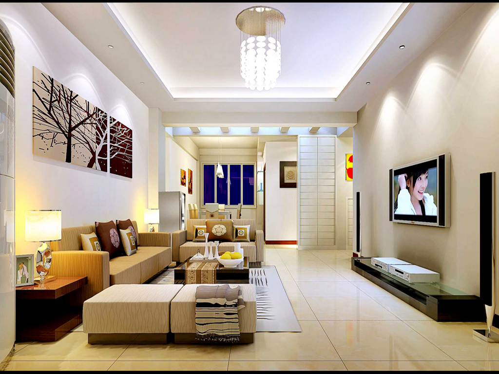 公寓式客厅效果