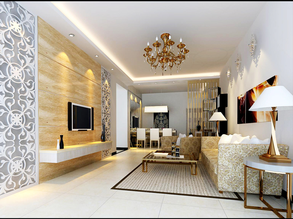 公寓式客厅效果