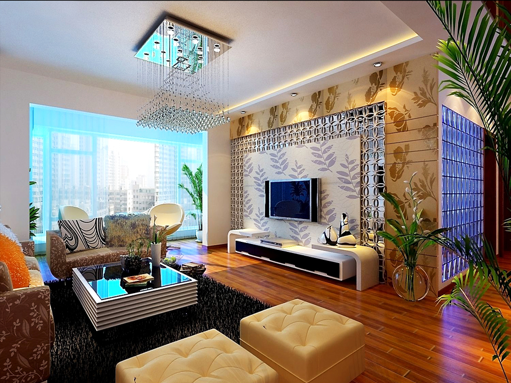 公寓式客厅效果