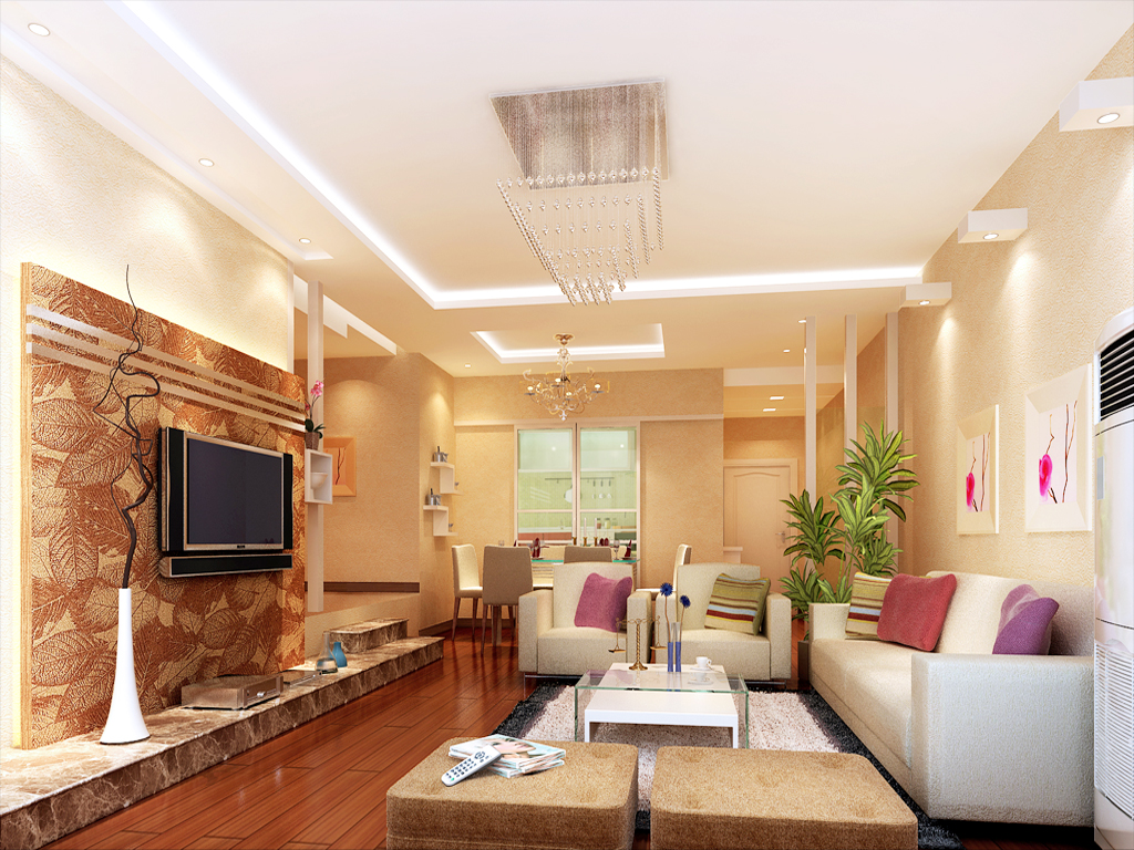 公寓式客厅效果