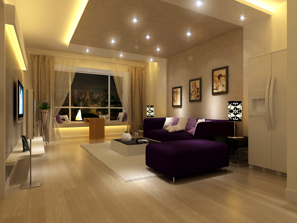 公寓式客厅效果