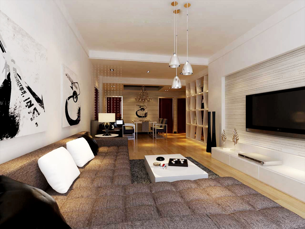 公寓式客厅效果