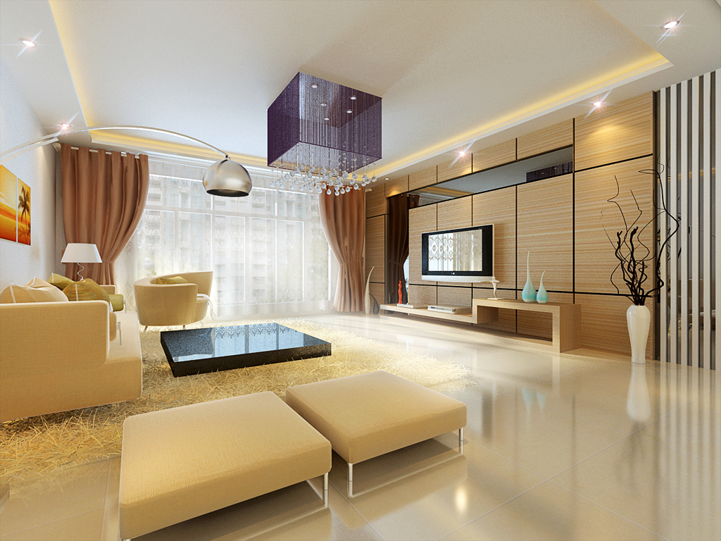 公寓式客厅效果