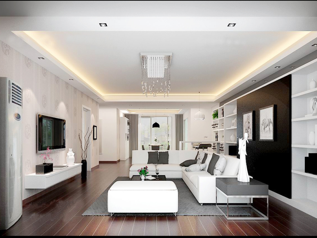 公寓式客厅效果