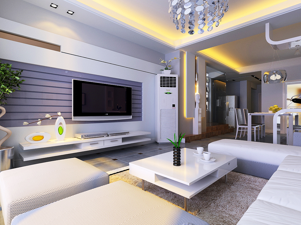 公寓式客厅效果