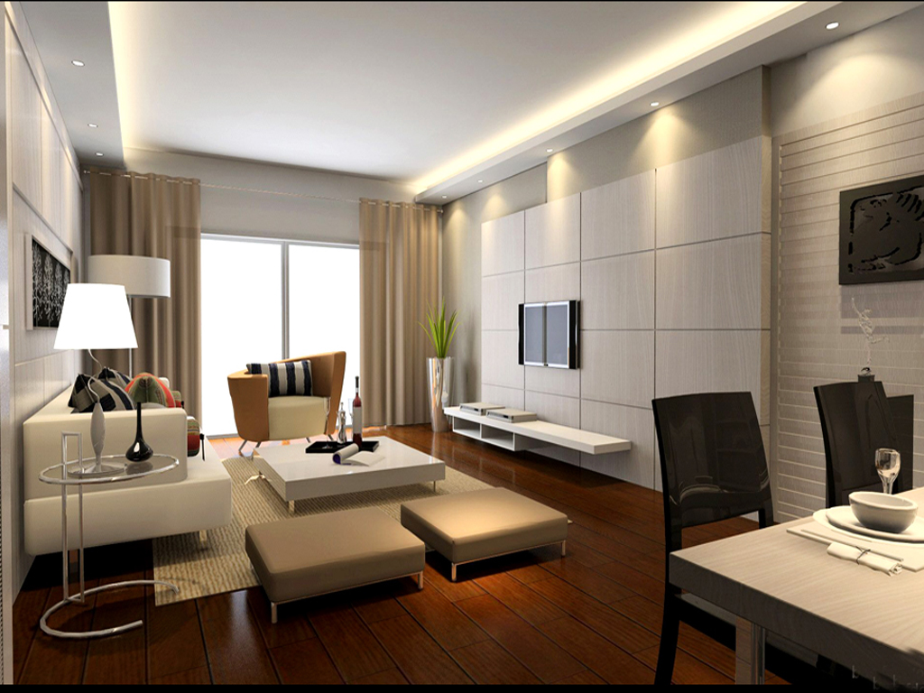 公寓式客厅效果