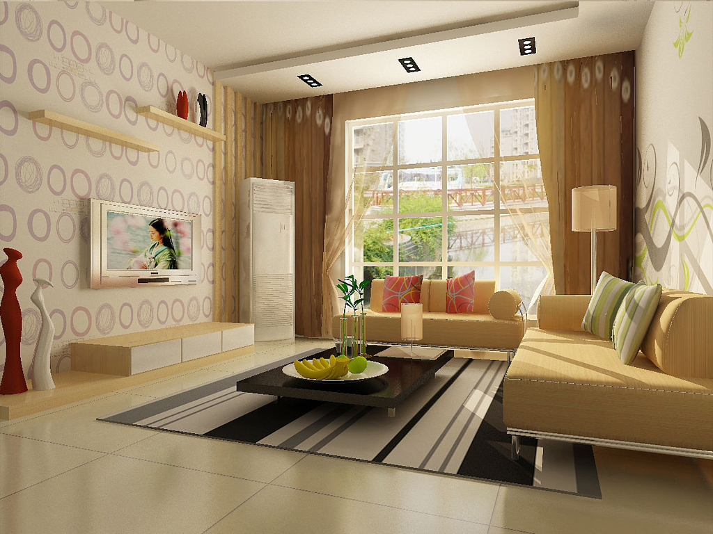 公寓式客厅效果