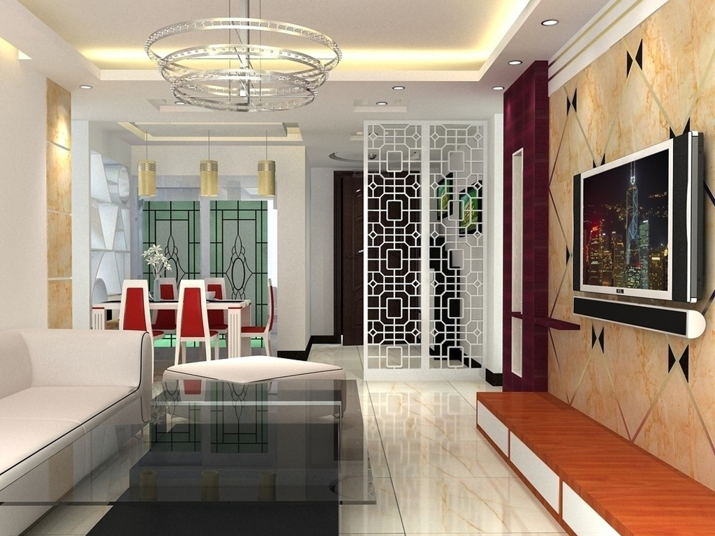 公寓式客厅效果