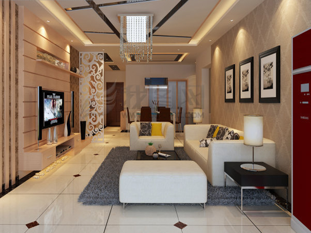 公寓式客厅效果