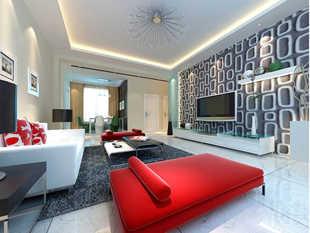 公寓式客厅效果