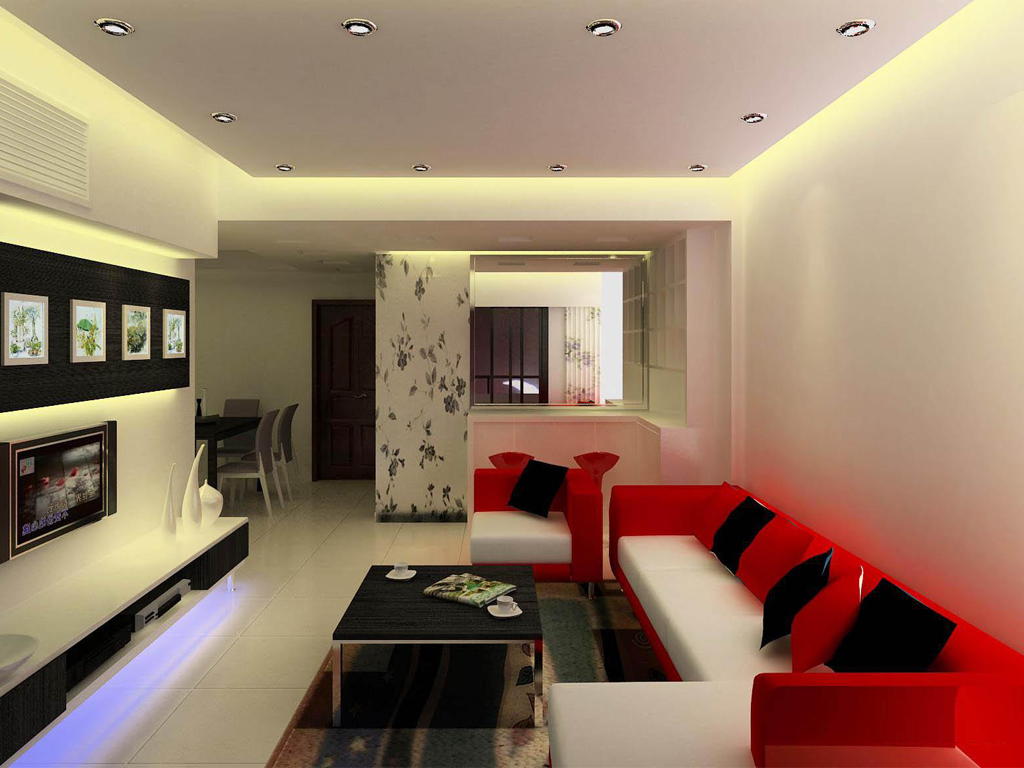 公寓式客厅效果