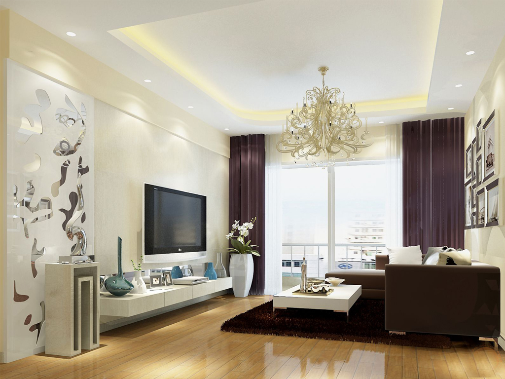 公寓式客厅效果