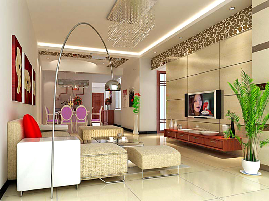 公寓式客厅效果