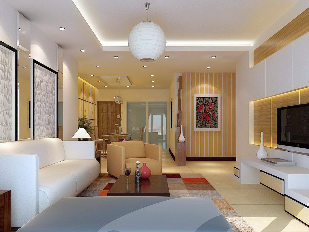 公寓式客厅效果