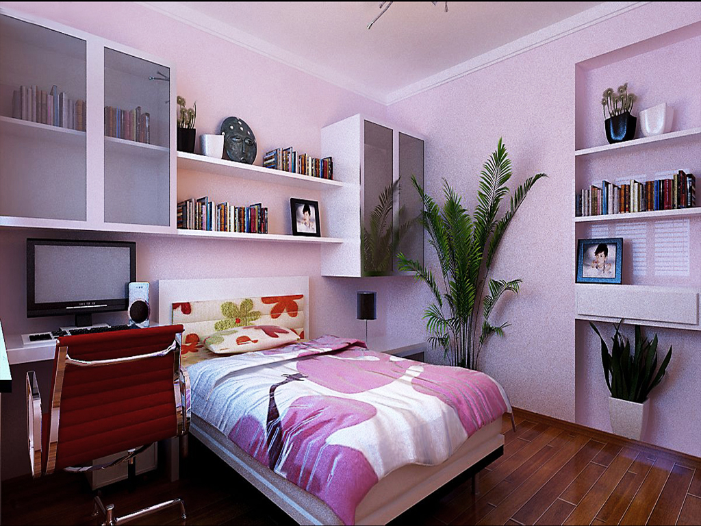 公寓式卧室效果