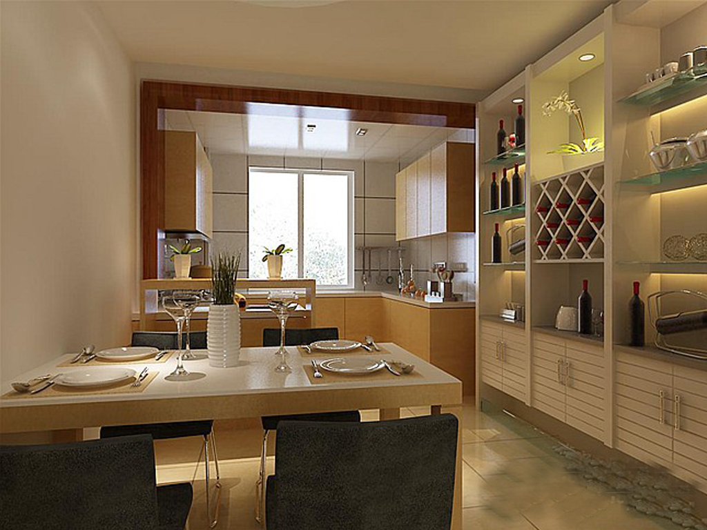 公寓式厨房效果