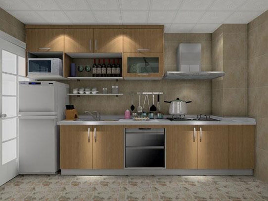 公寓式厨房效果