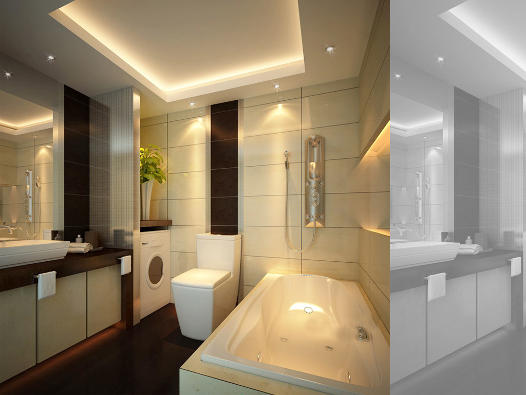 公寓式卫生间效果