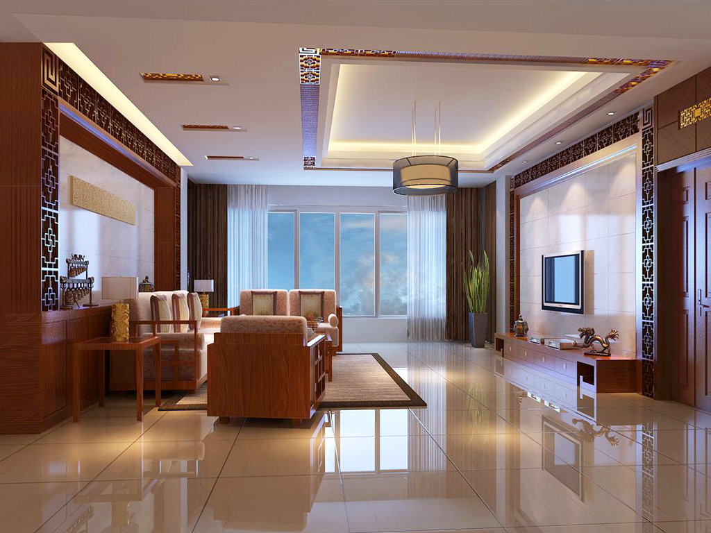 公寓式客厅效果